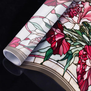Carnation Stained Glass Window Film